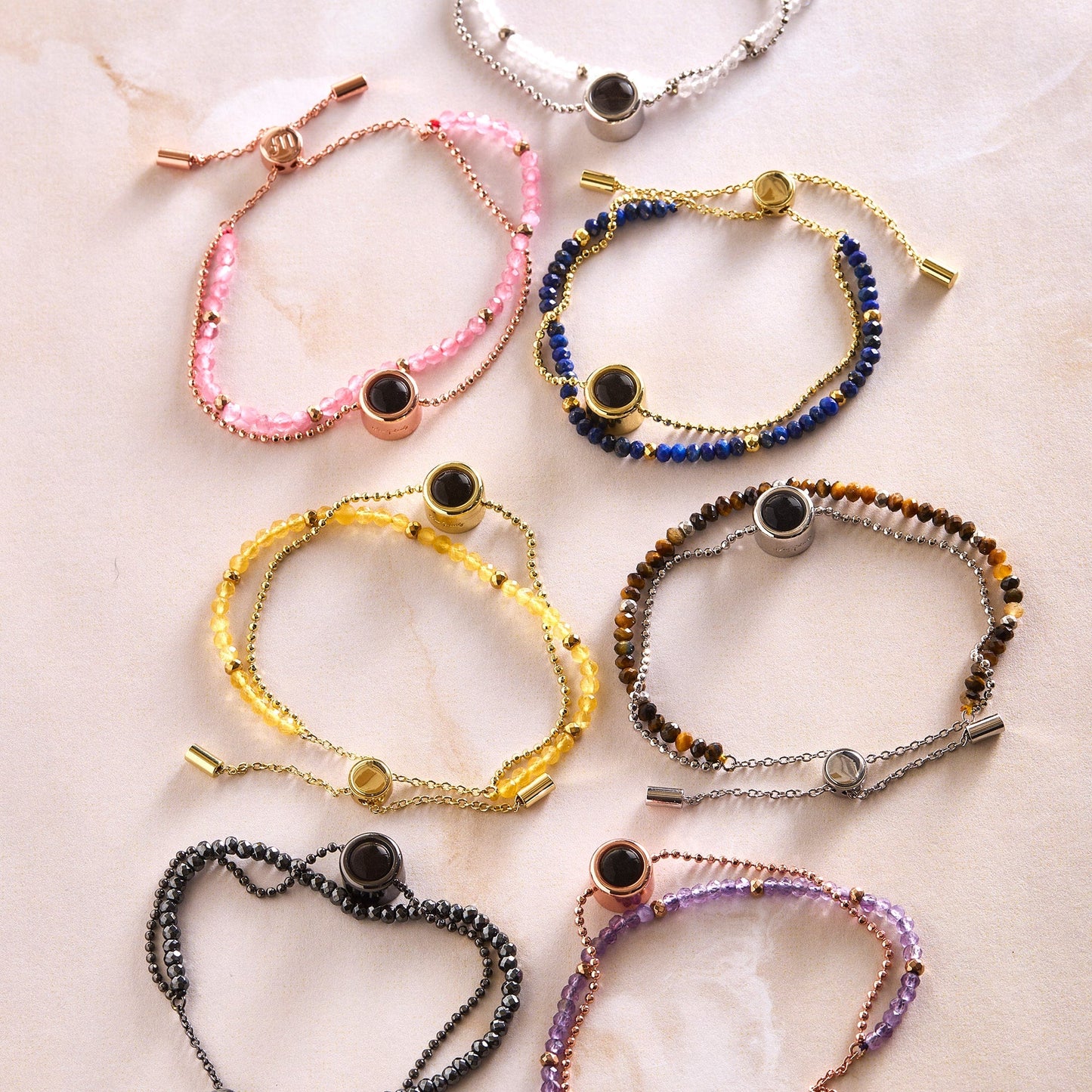 Personalized Crystal Bracelet - Relive Your Memory