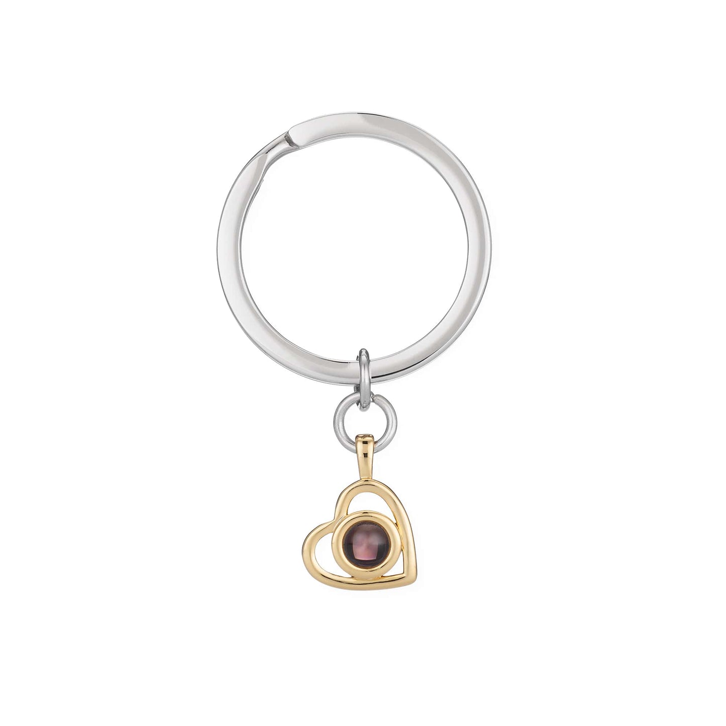 Personalized Heart Photo Keychain - Relive Your Memory