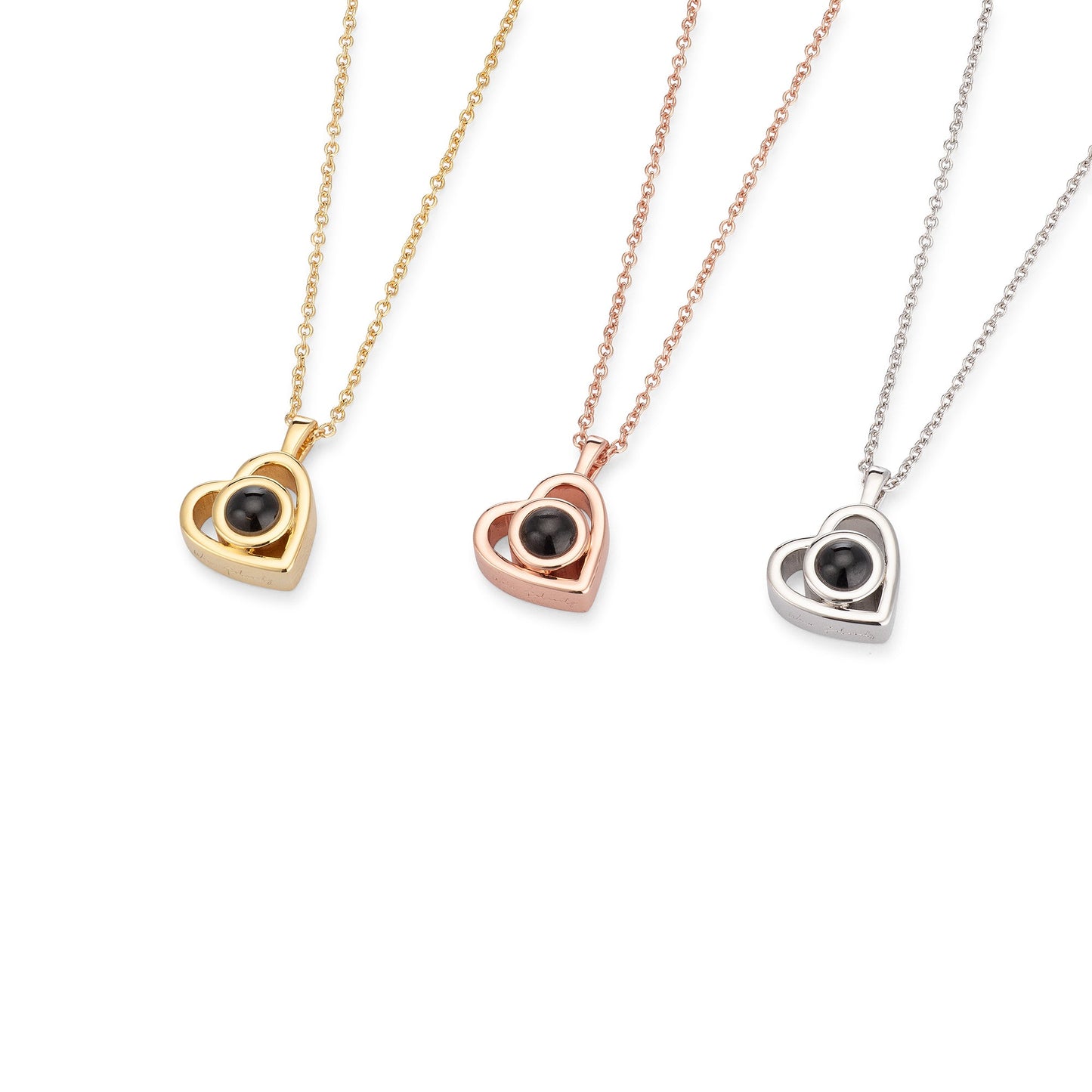 Personalized Heart Photo Necklace - Relive Your Memory