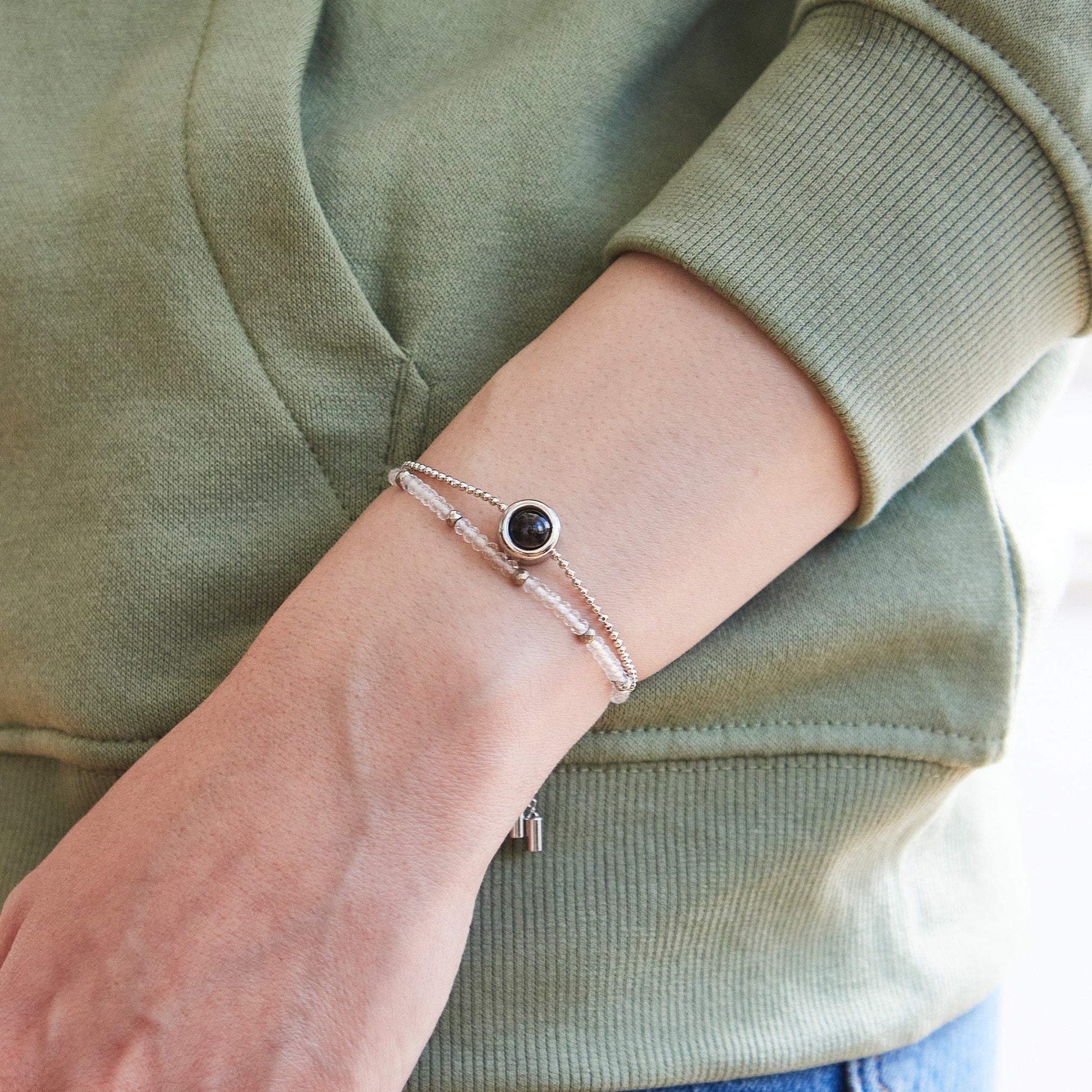 Personalized Crystal Bracelet - Relive Your Memory