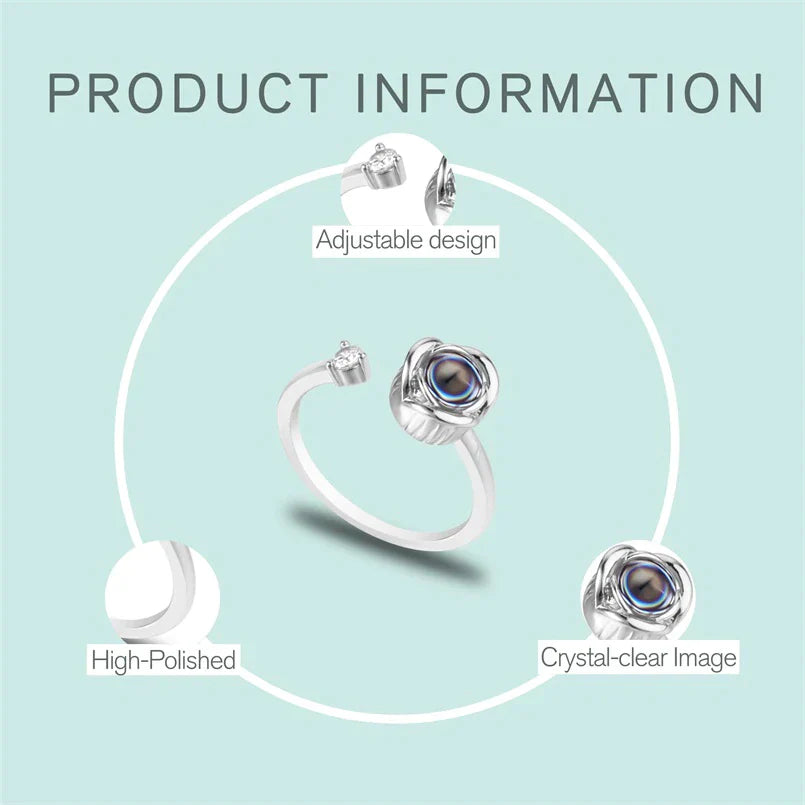 Custom Photo Ring - Relive Your Memory