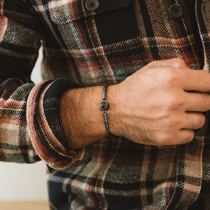 Personalized Beaded Photo Bracelet - Relive Your Memory