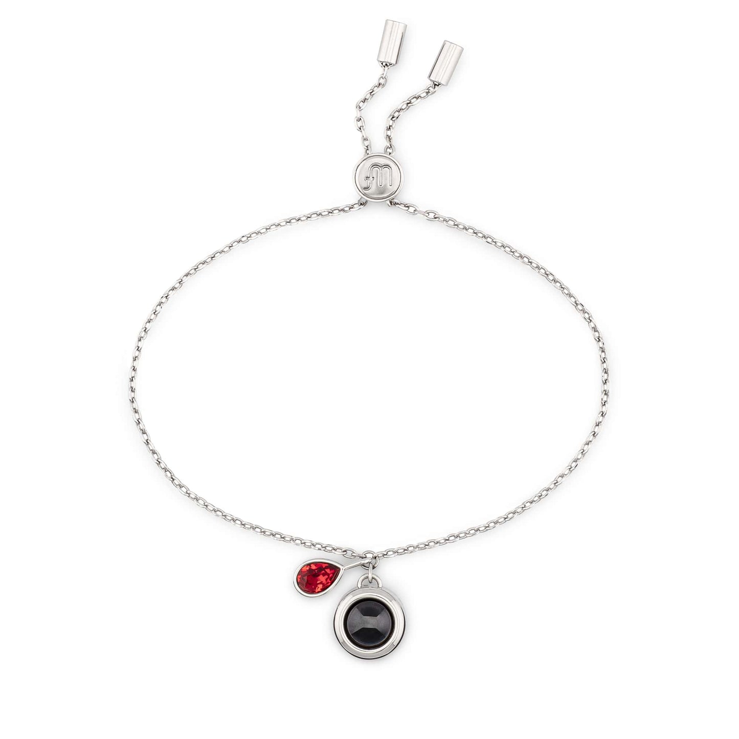 Personalized Birthstone Slider Bracelet - Relive Your Memory