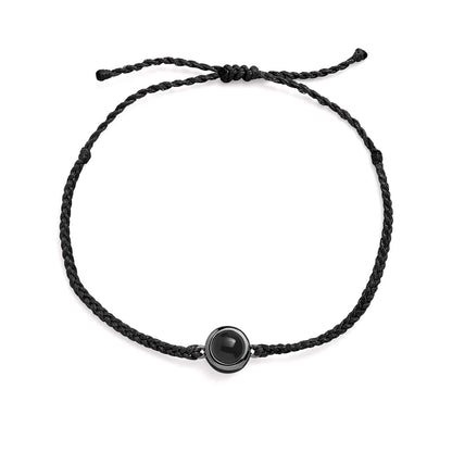 Personalized Circle Photo Bracelet - Relive Your Memory