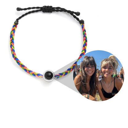 Personalized Pride Photo Bracelet - Relive Your Memory