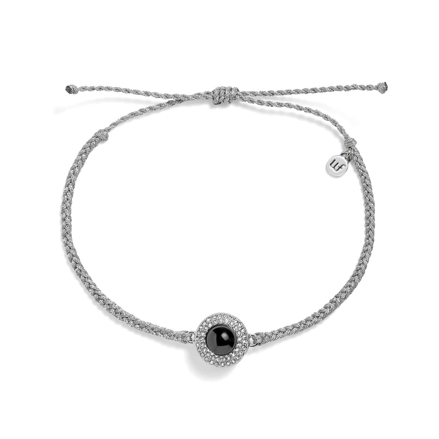 Personalized Pavé Circle Photo Bracelet - Relive Your Memory