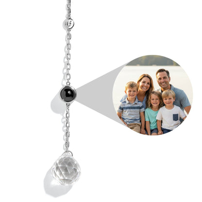 Personalized Circle Photo Sun Catcher - Relive Your Memory