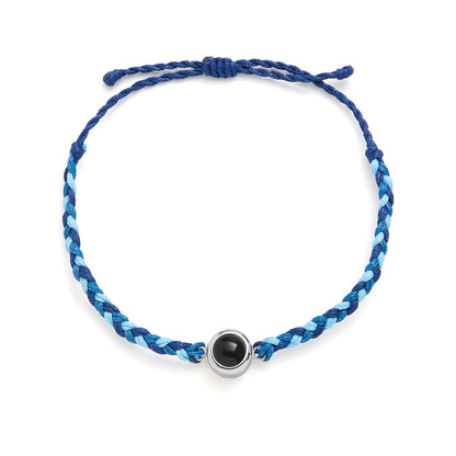 Personalized Circle Photo Bracelet - Relive Your Memory