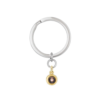 Personalized Circle Photo Keychain - Relive Your Memory