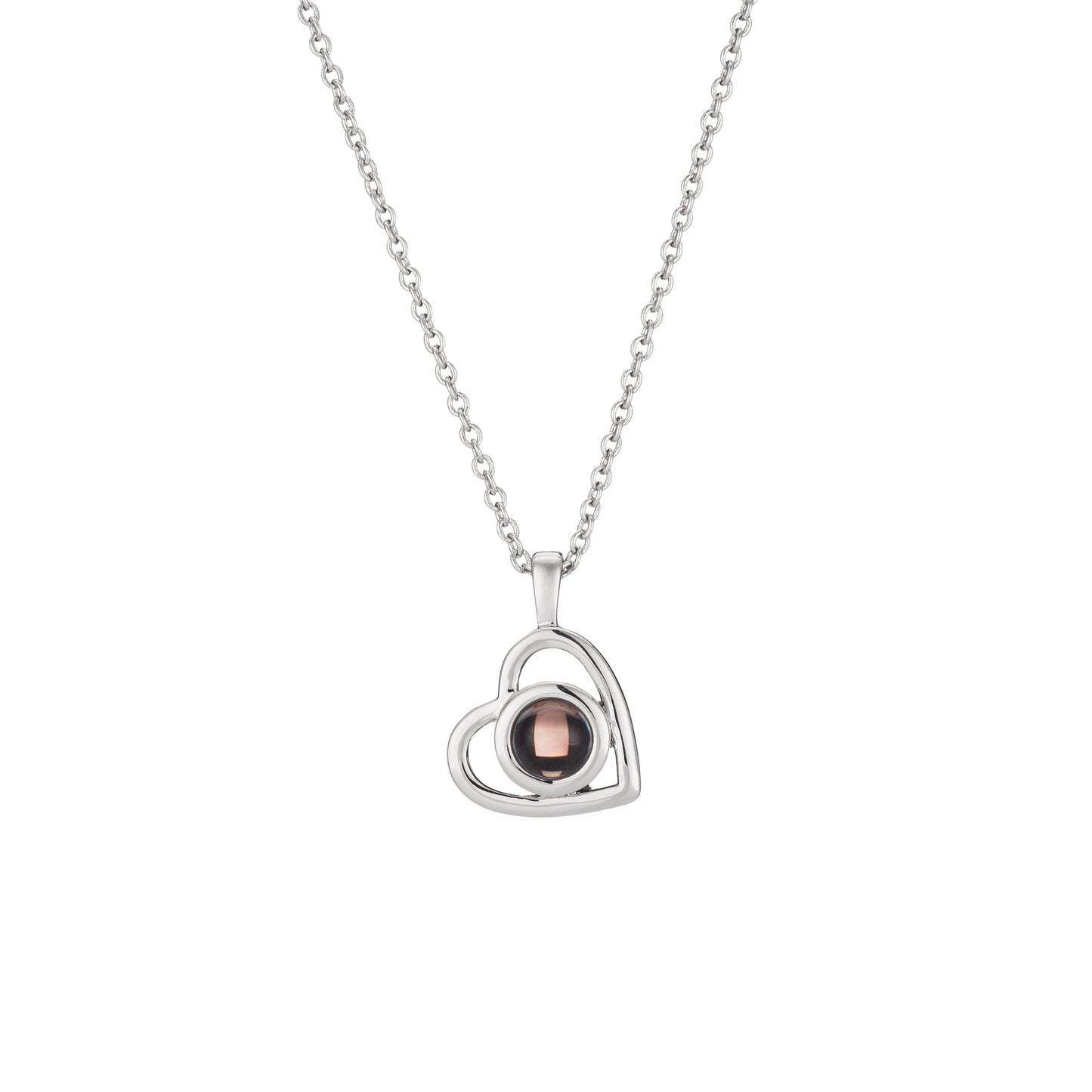 Personalized Heart Photo Necklace - Relive Your Memory