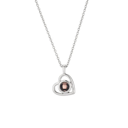 Personalized Heart Photo Necklace - Relive Your Memory