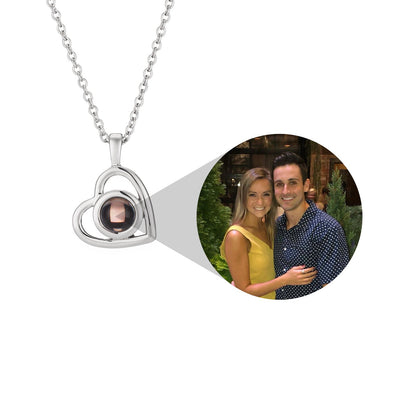 Personalized Heart Photo Necklace - Relive Your Memory