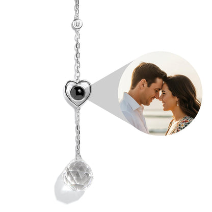 Personalized Heart Photo Sun Catcher - Relive Your Memory
