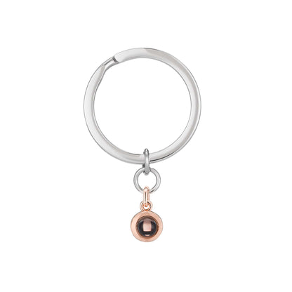 Personalized Circle Photo Keychain - Relive Your Memory