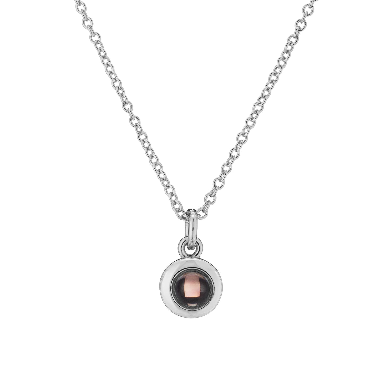 Personalized Circle Photo Necklace - Relive Your Memory