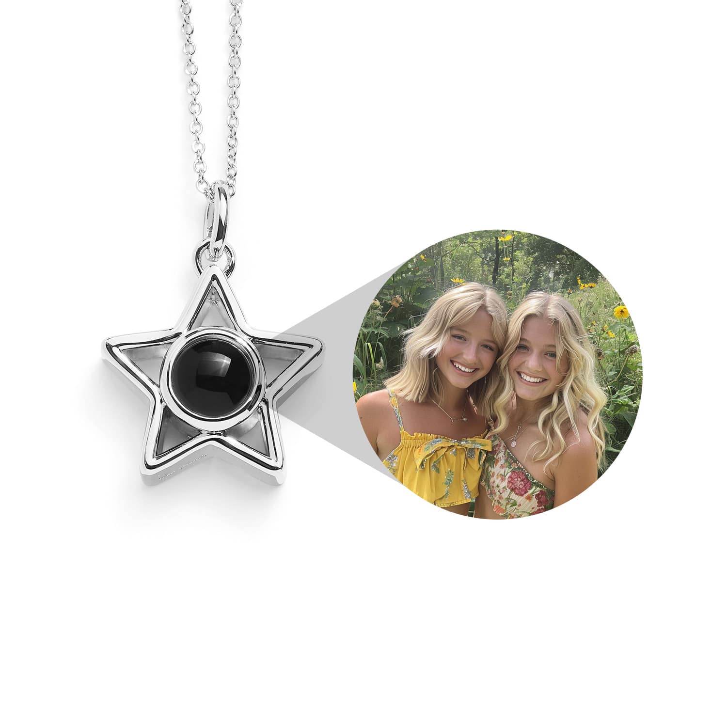 Personalized Star Necklace - Relive Your Memory