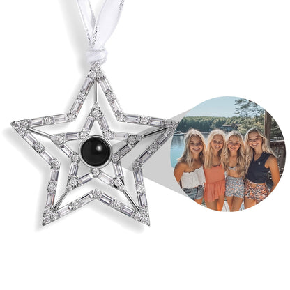 Personalized Star Photo Ornament - Relive Your Memory