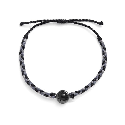 Personalized Circle Photo Bracelet - Relive Your Memory