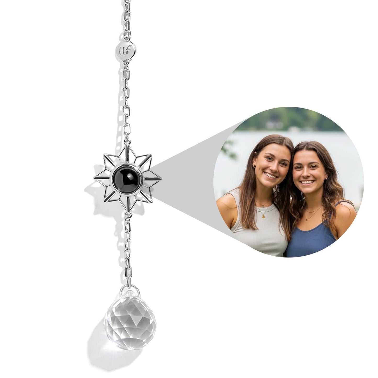 Personalized Sun Photo Sun Catcher - Relive Your Memory