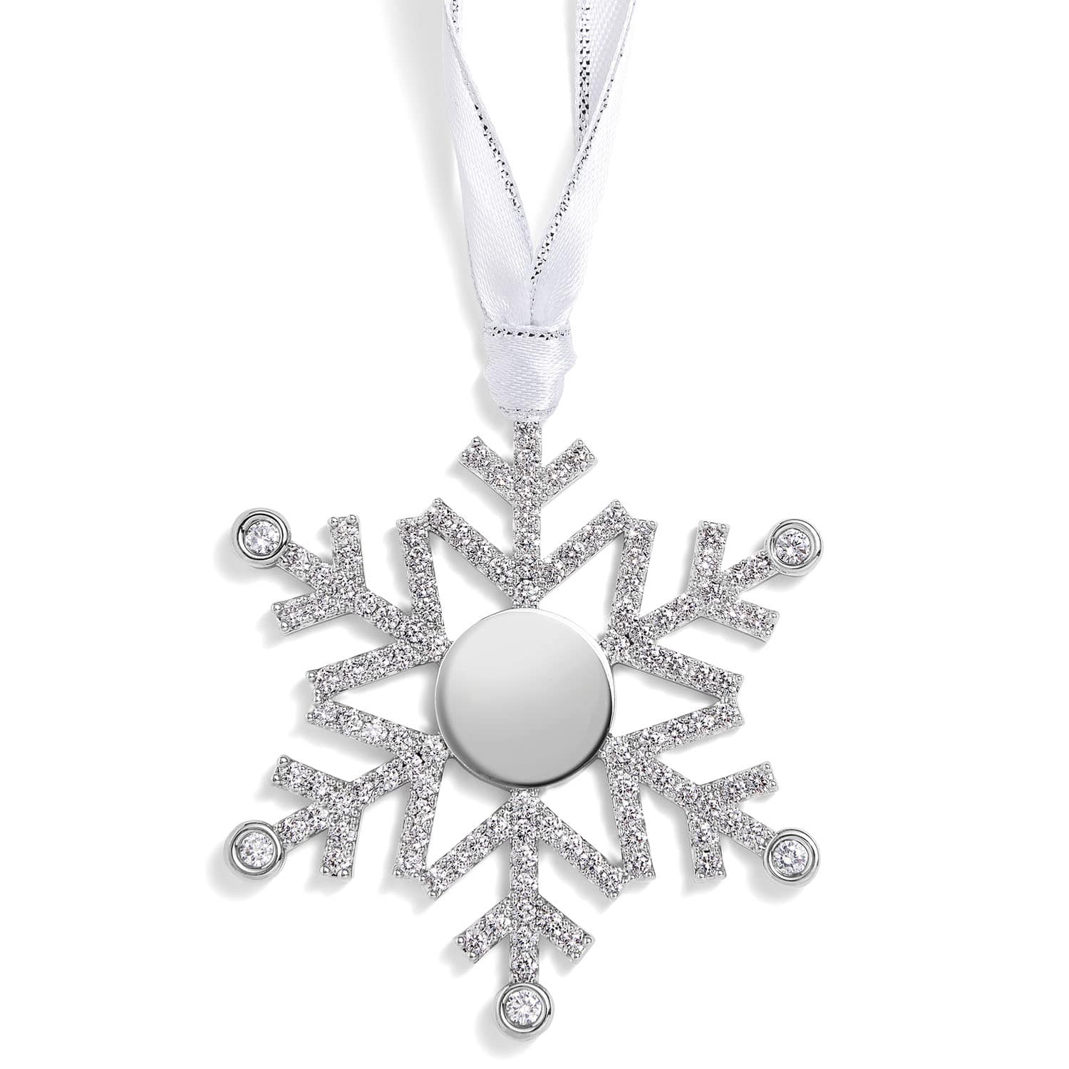 Engravable Snowflake Ornament - Relive Your Memory