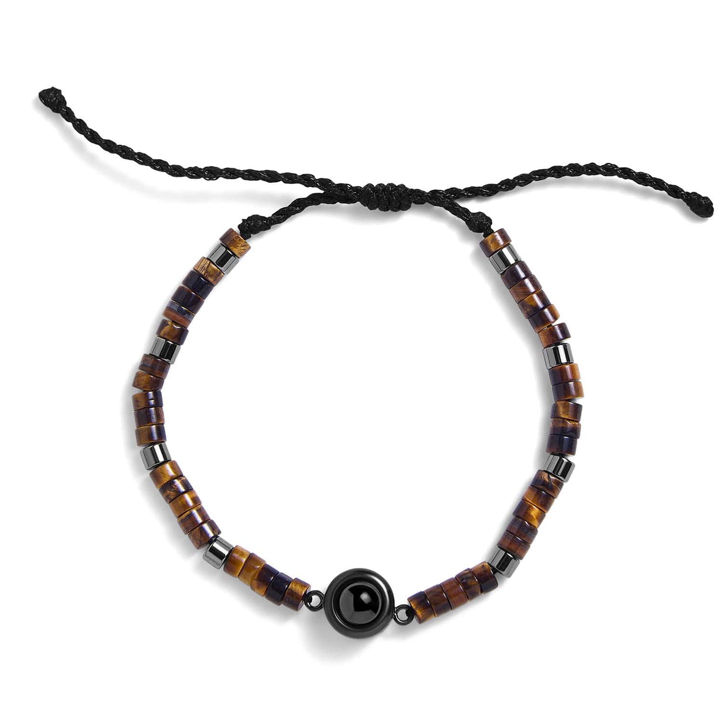 Personalized Beaded Photo Bracelet - Relive Your Memory