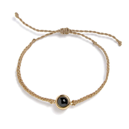 Personalized Circle Photo Bracelet - Relive Your Memory