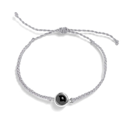 Personalized Circle Photo Bracelet - Relive Your Memory