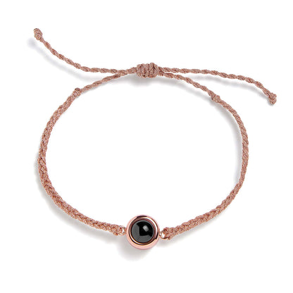 Personalized Circle Photo Bracelet - Relive Your Memory